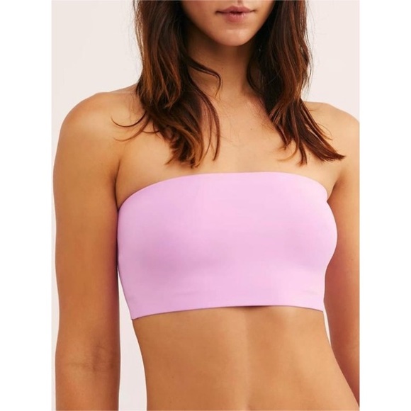 Free People Tops - FREE PEOPLE Pink Nina Bandeau Small BNWT